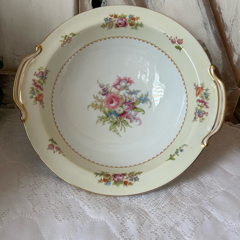Noritake Empire Floral Serving Dish